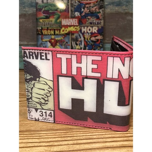 The Incredible Hulk Marvel Comics Wallet NIP - Picture 2 of 6